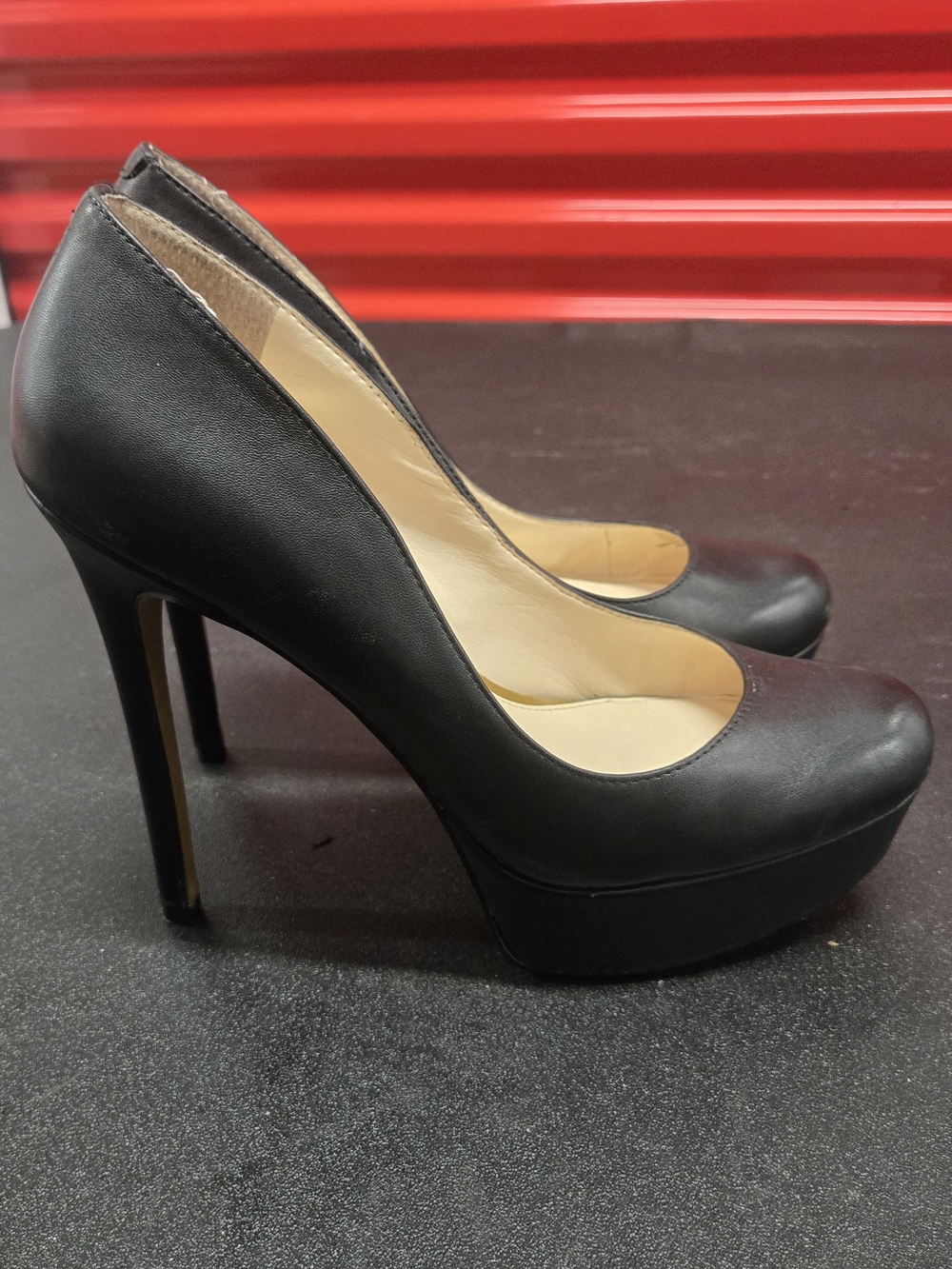 Jessica Simpson Black High Heel Platform Pumps - Women's Dress Shoes Size 8.5